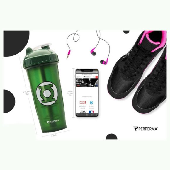 Perfect Shaker Performa - Hero Series Shaker Cup - Dc Comics Green Lantern 28 oz - Picture 7 of 7